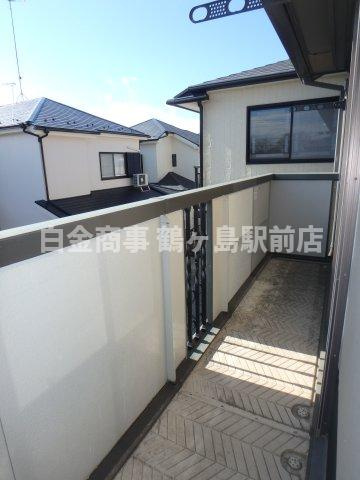 ハイカムール・シアンのバルコニー