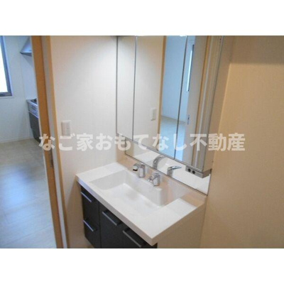 【洗面所】 | ヴィラ・ボヌール | ※写真は別号室