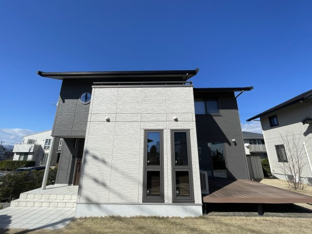 中古戸建・中古住宅　郡山市三穂田町川田　安積第二小・安積第二中の外観|おかげさまでご成約致しました