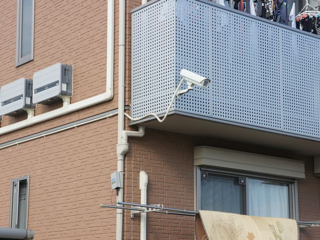 【設備】 | アリシャＢ | 24時間作動の防犯カメラが付いています♪