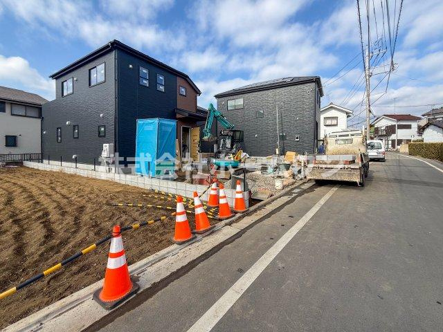 あきる野市野辺第15　新築分譲の前面道路含む現地写真|前面道路含む現地写真です