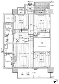 【間取り】 | サーパス酒々井駅前