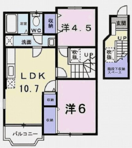 【間取り】 | カリーノ・Ｓ
