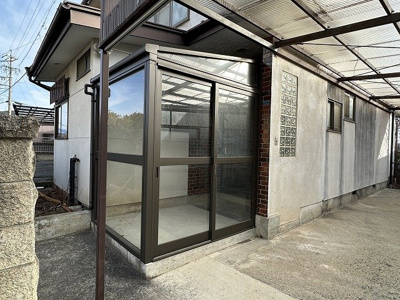 【その他】 | 岡谷市川岸上２丁目　中古住宅⑯ | 風除室