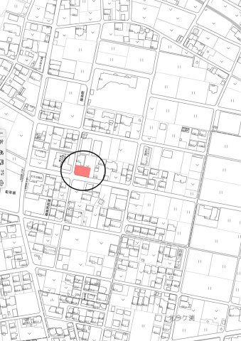 土地　安八町西結の地図