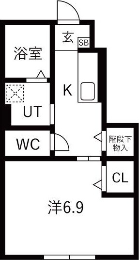 リベルタFの間取り