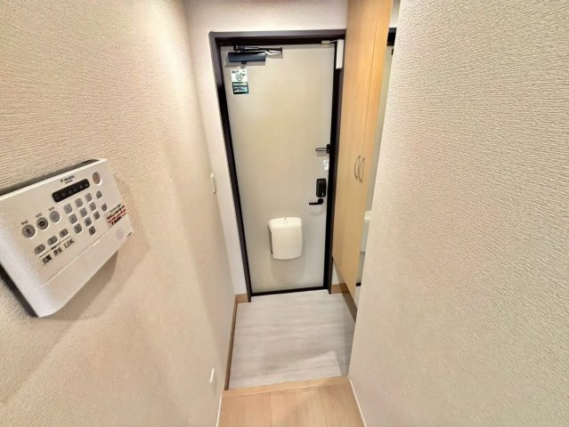 Anpool　A棟の玄関