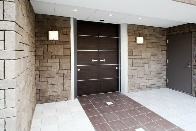 ファインクレスト護国寺のエントランス