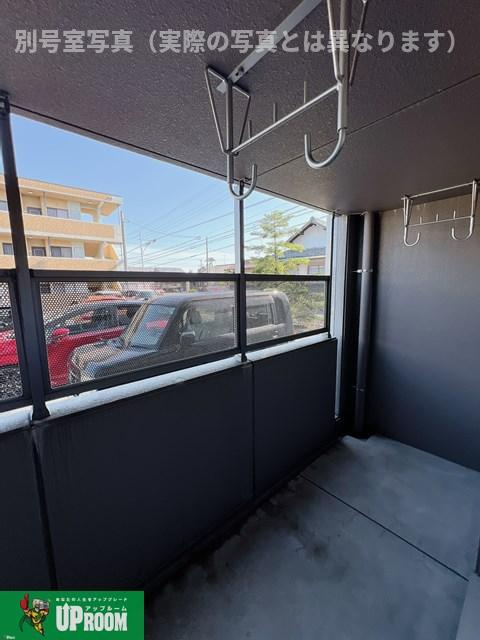 プリミエール斎藤のバルコニー