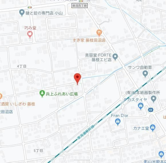 フォーブルムラタの地図