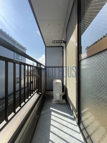 池ノ谷ハイツのバルコニー