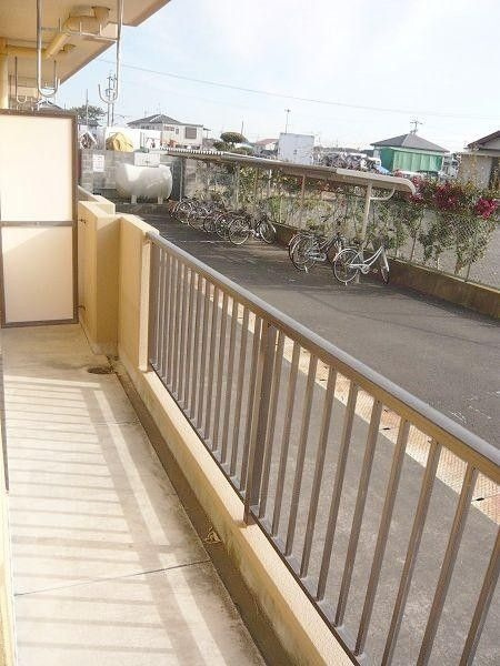 ナウ宮島のバルコニー