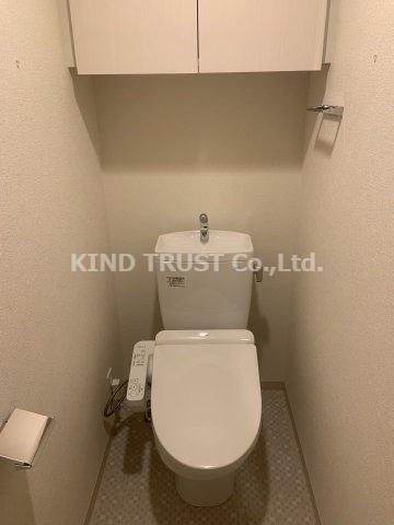 プレサンス大阪天満リバーシアのトイレ|シンプルで使いやすいトイレです