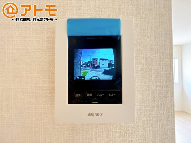 【セキュリティ】 | 沼津市西間門第9　新築戸建　全1棟 | TVモニター付きインターホンは防犯性に優れています！
