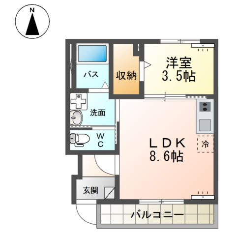 ロングパインの間取り
