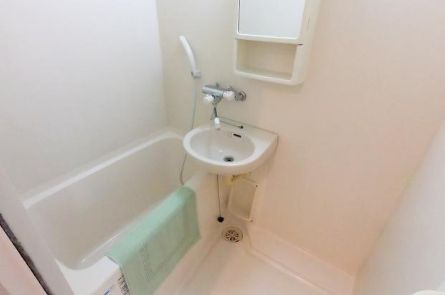 リヴシティ新宿壱番館の浴室|落ち着いた空間のお風呂です