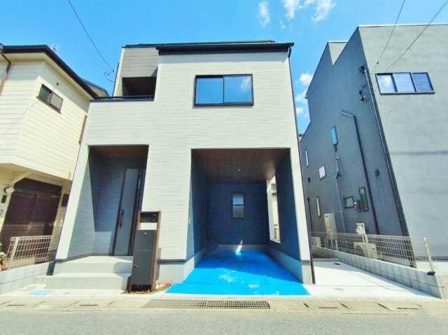 朝霞市栄町2丁目 限定1棟の外観|【「朝霞」駅徒歩12分！　ゆったり3LDK＋豊富な収納　ビルトインガレージ付戸建】
堂々完成につきご見学いただけます♪♪
ご見学・詳細についてはお気軽に城北不動産までお問い合わせください
