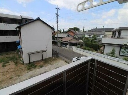 フォレストメゾン如意Ａのバルコニー