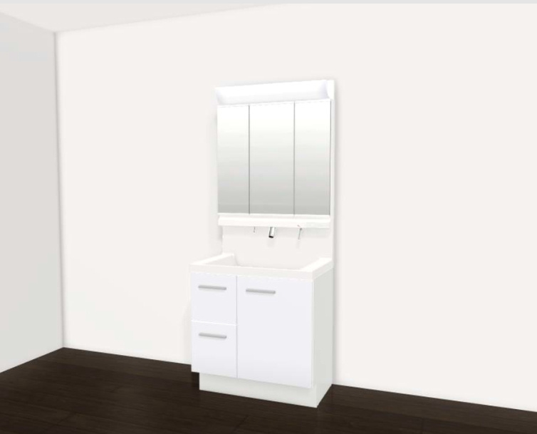 グラン今里NORTHの洗面所