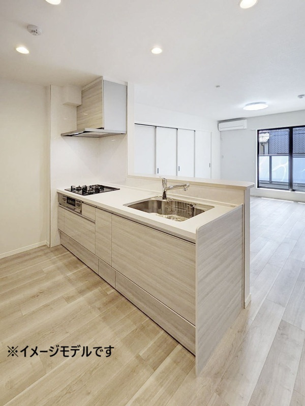 グラン今里NORTHのキッチン