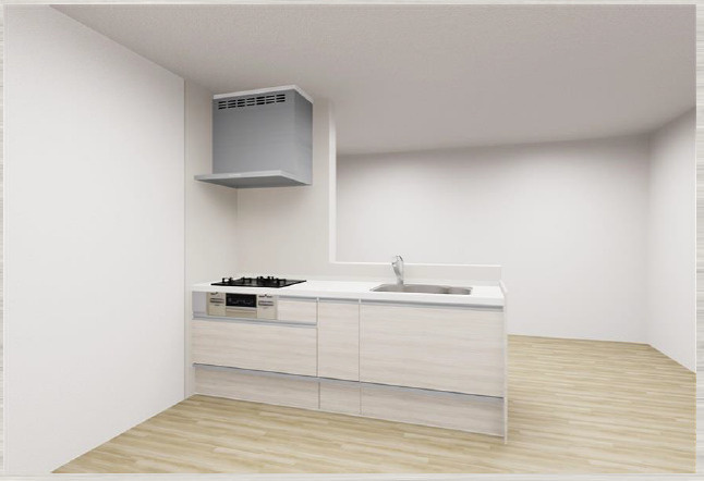 グラン今里NORTHのキッチン