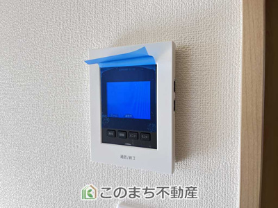【防犯設備】 | 久喜青毛1丁目6番　D号棟 | ＴＶモニター付きインターホンで防犯面もしっかり安心♪
