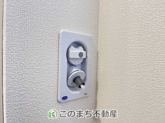 【設備】 | 久喜青毛1丁目6番　D号棟 | スマートな洗濯機水栓も♪

