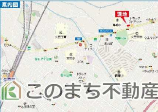 【地図】 | 久喜青毛1丁目6番　D号棟
