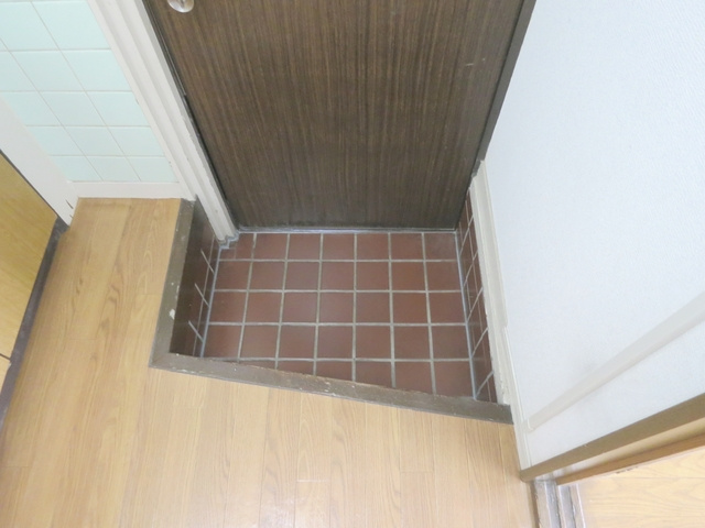 立石パレスの玄関|玄関スペース。