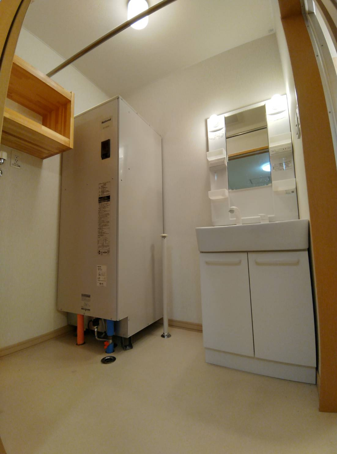 ブセナテラス2の洗面所