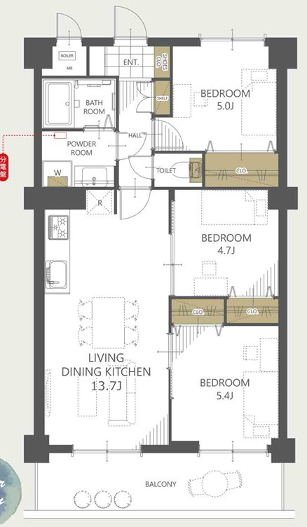 ＳＳＫグリーンパーク竹の塚Ⅱ