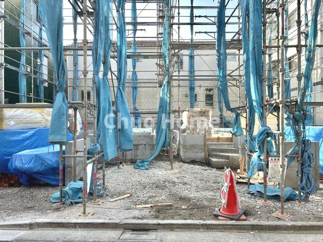 江戸川区平井7丁目新築分譲住宅の駐車場|カースペース並列2台