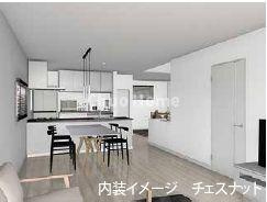 江戸川区平井7丁目新築分譲住宅の完成予想図|リビングパース