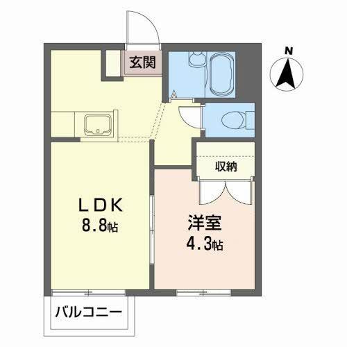 ライフヒルズ藤の間取り