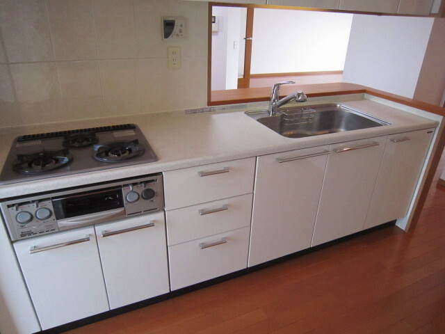 台東区橋場１丁目の賃貸マンションのキッチン