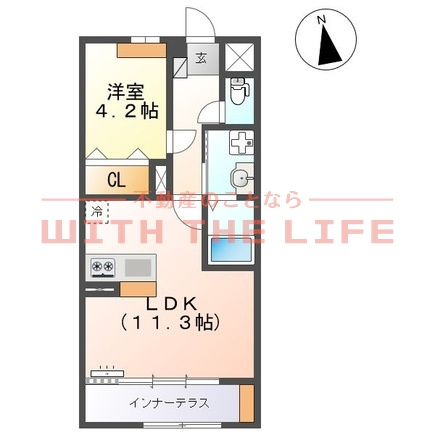 ソラーレ鳥栖の間取り