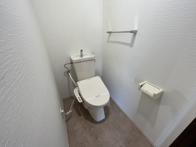 シンプルで機能的なトイレです！