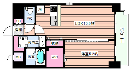 【間取り】 | スプランディッド新大阪Ⅷ