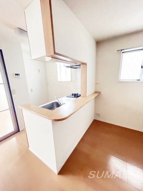 山一田端コーポのキッチン|カウンターキッチンです☆