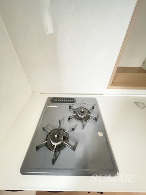 山一田端コーポのキッチン|ガスコンロ2口ついてます☆