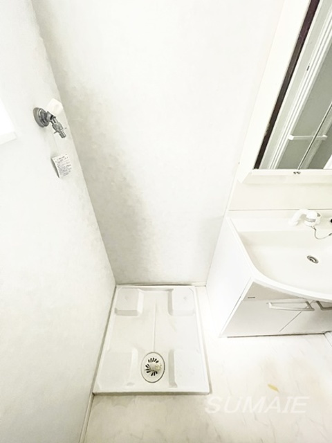 山一田端コーポの設備|洗濯機置き場です☆