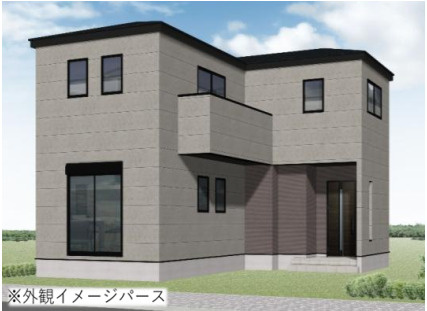 戸建 所沢市大字山口の外観パース