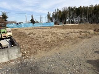東松山市上唐子　土地117坪の外観
