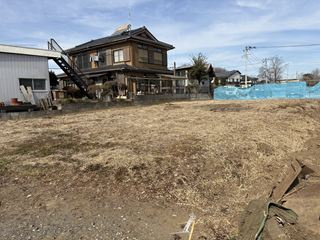 東松山市上唐子　土地117坪の外観