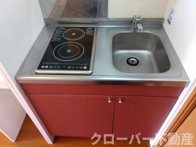 レオパレスハッピネスⅡのキッチン