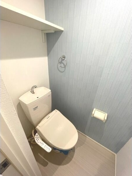 ハーモニーテラス五月南通のトイレ|シンプルで使いやすいトイレです