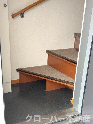 レオパレスプラビエの玄関