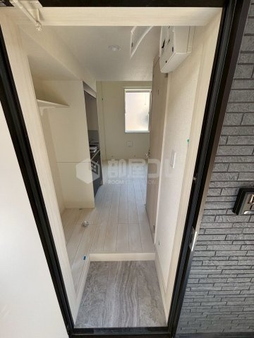 テラス祖師谷大蔵の玄関