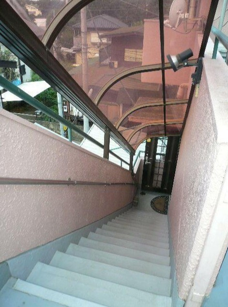 天神町明星パレスのロビー