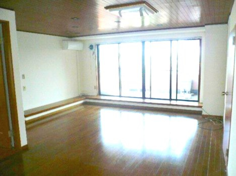 天神町明星パレスの居間・リビング